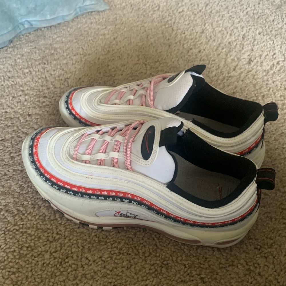 Nike air max 97 (white red & black)